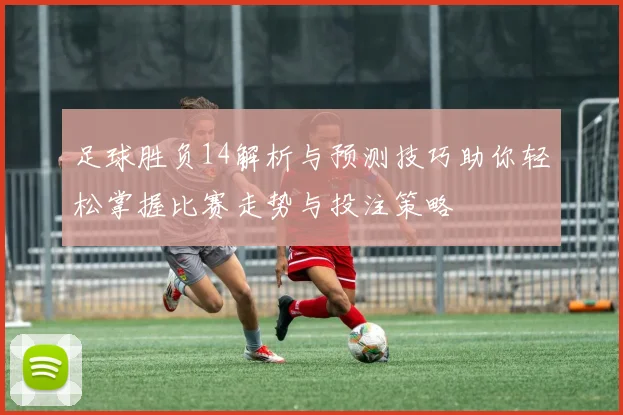 足球胜负14解析与预测技巧助你轻松掌握比赛走势与投注策略